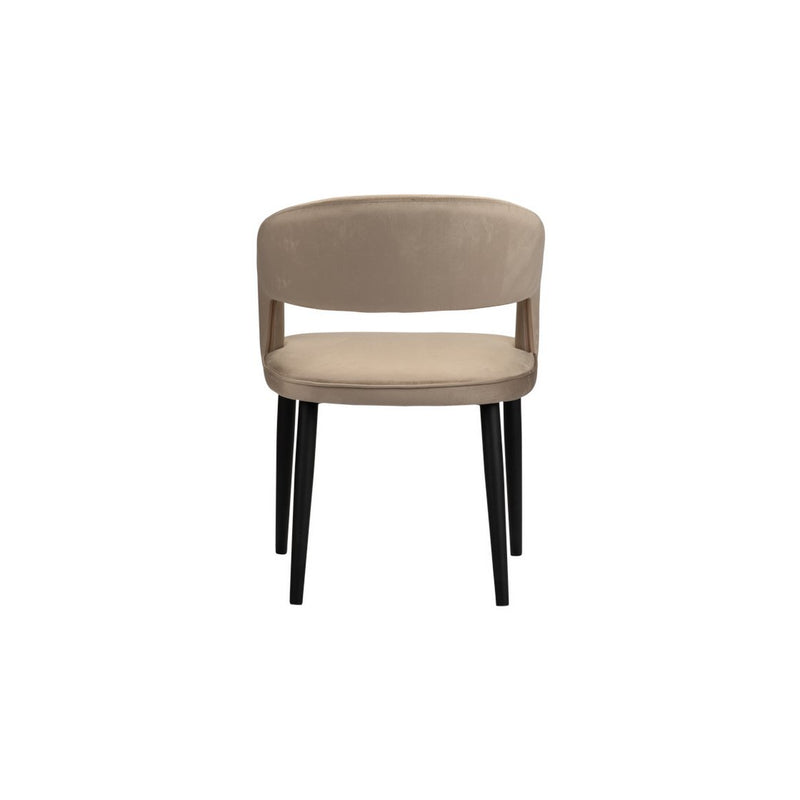 Tusk Stoel Zandwit (Brandvertragend) (Set van 2) - Chic Choice