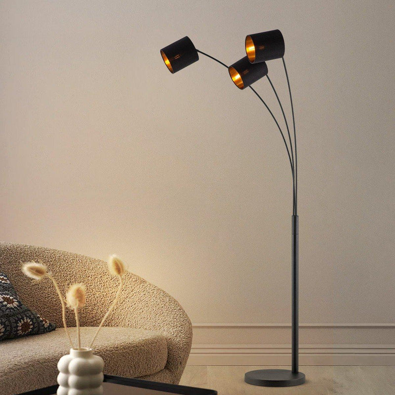Home Sweet Home Moderne Vloerlamp - Staande Lamp - 3-lampenkapp - Chic Choice