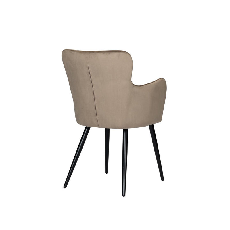 Oorfauteuil zandwit (Set van 2) - Chic Choice