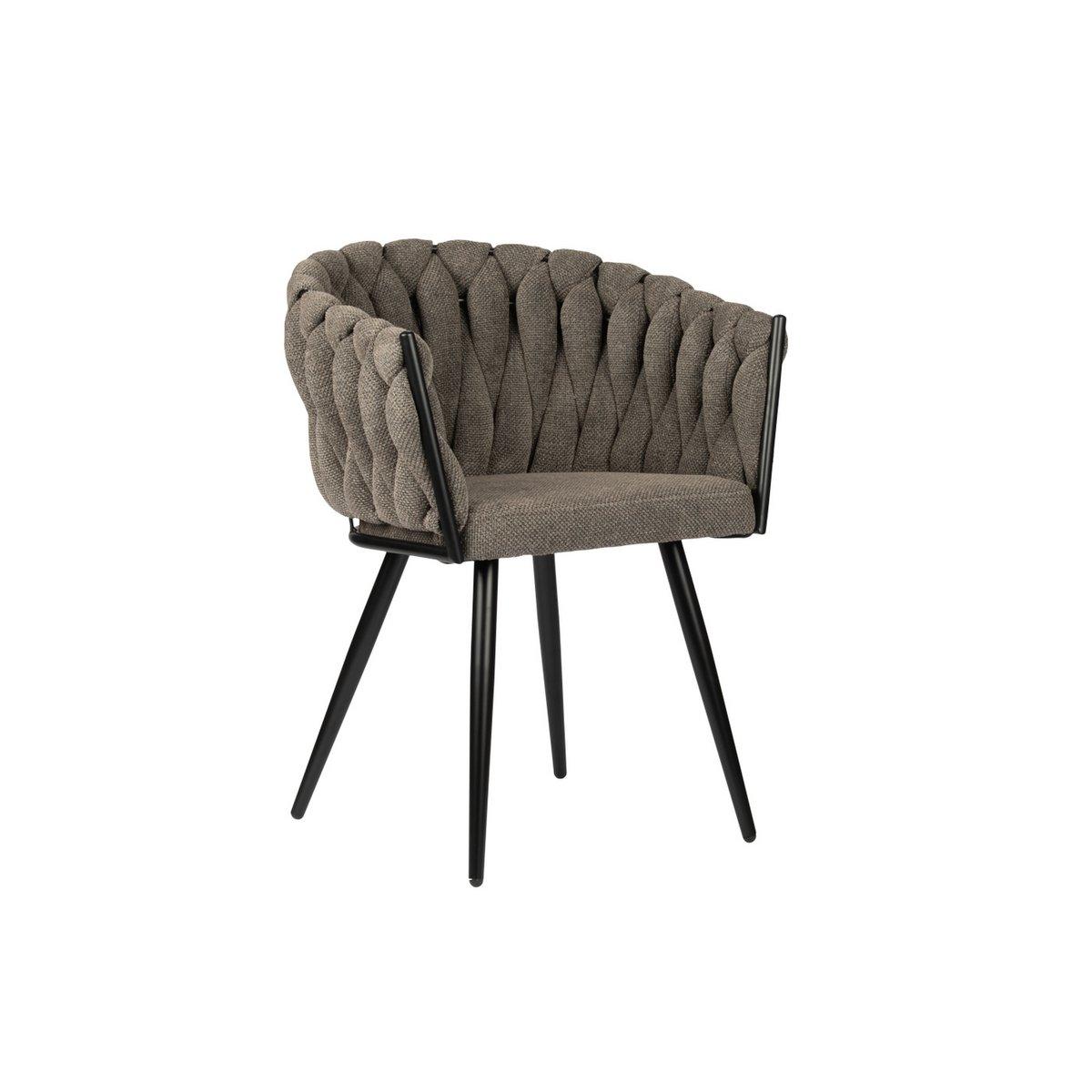 Wave stoel taupe (Set van 2) - Chic Choice