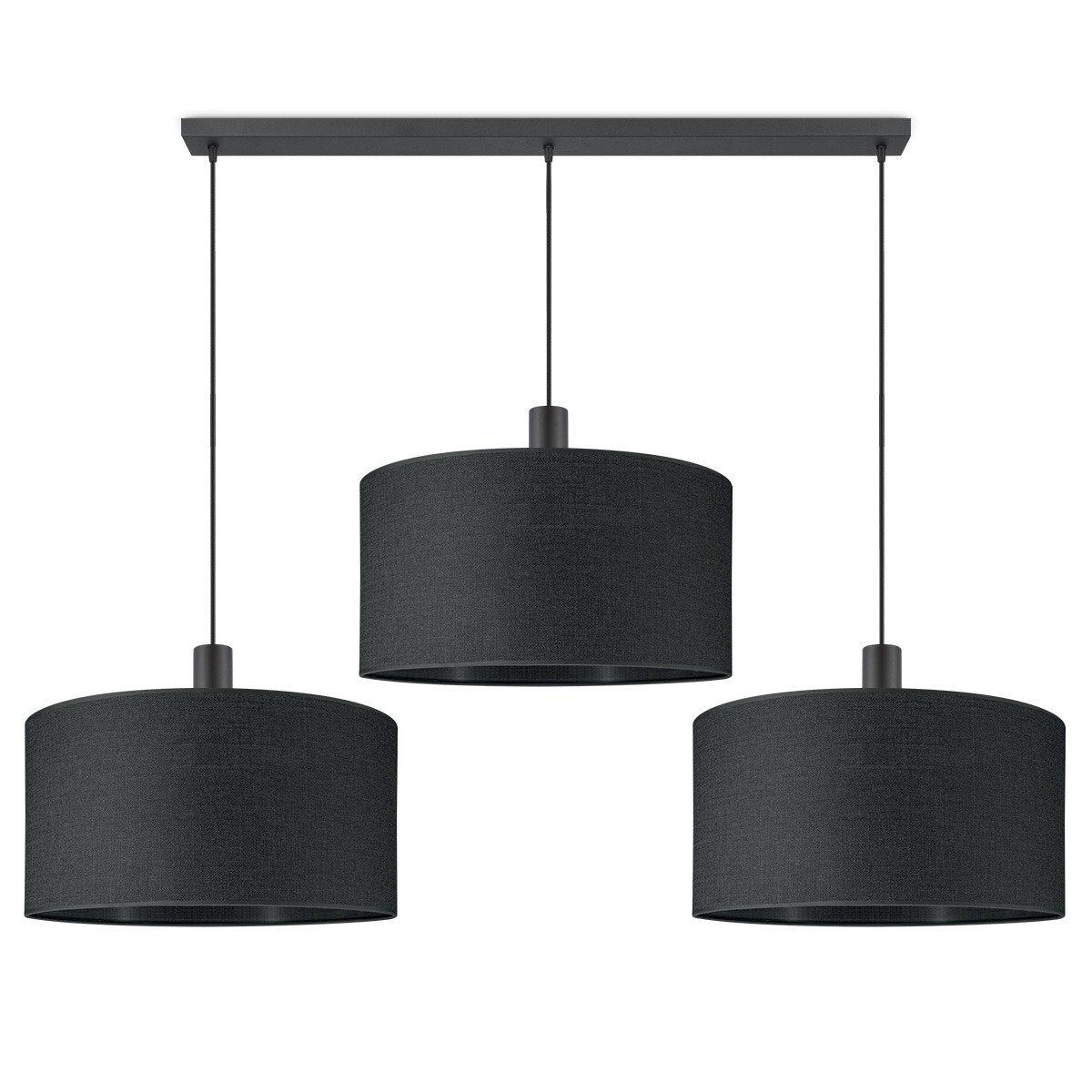 🖤💡Home Sweet Home Kroonluchter – Minimalistisch Design met Zwarte Elegantie