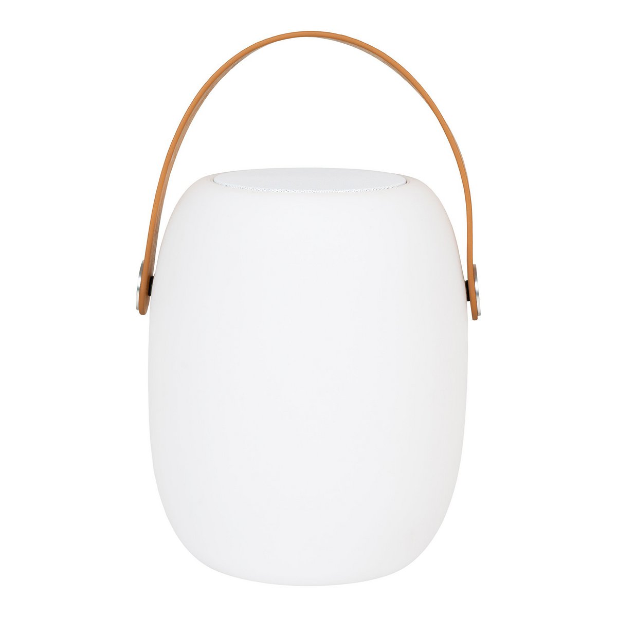 Cardiff LED Lamp - Lamp met riem, oplaadbaar, bluetooth-luidspreker, wit - Chic Choice