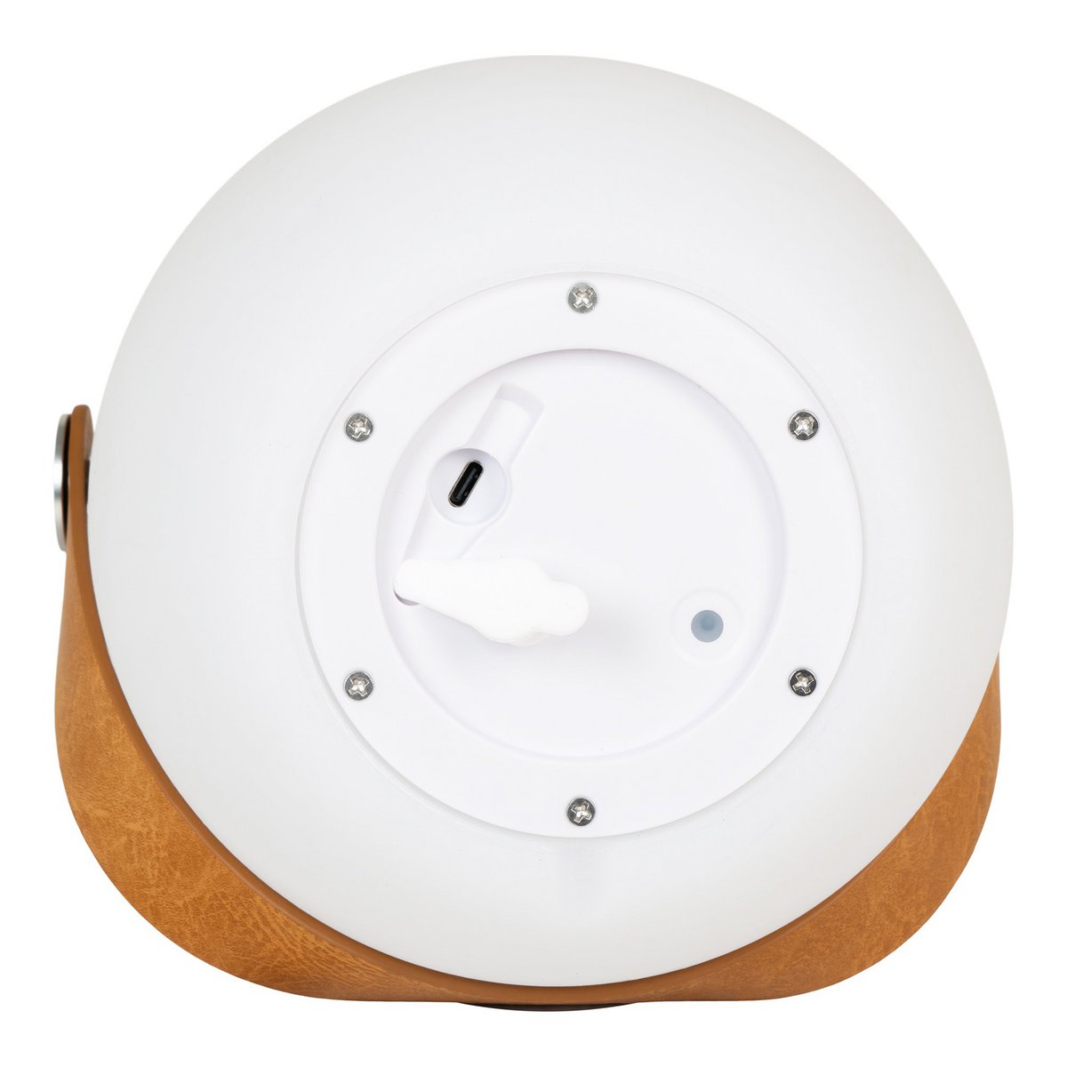 Cardiff LED Lamp - Lamp met riem, oplaadbaar, bluetooth-luidspreker, wit - Chic Choice