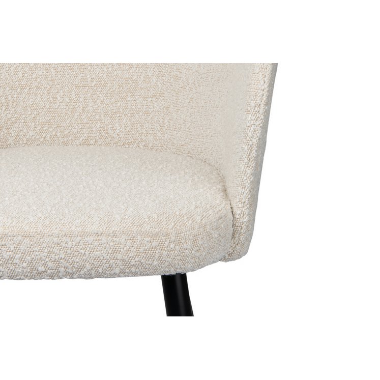 Oorfauteuil parelwit (Set van 2) - Chic Choice