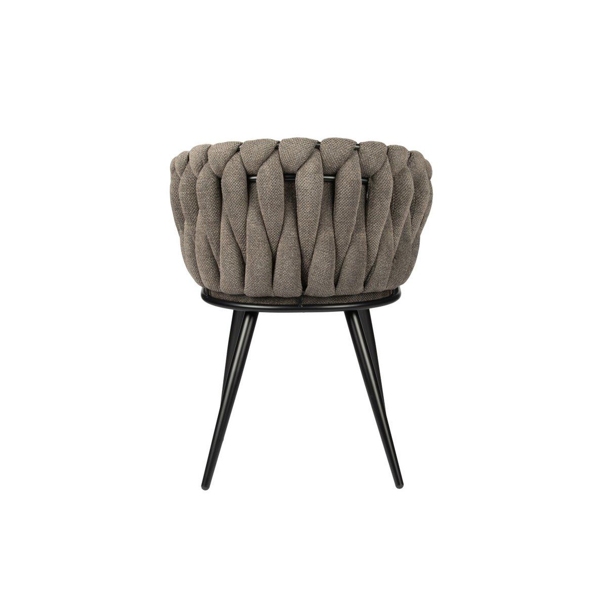 Wave stoel taupe (Set van 2) - Chic Choice