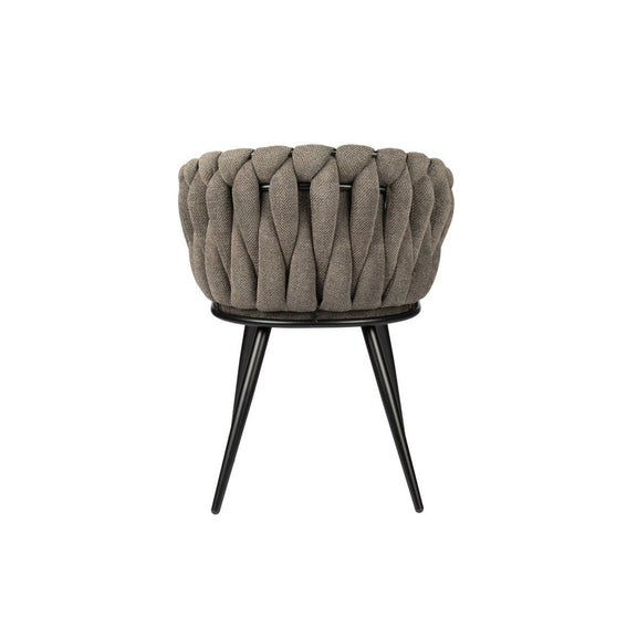 Wave stoel taupe (Set van 2) - Chic Choice