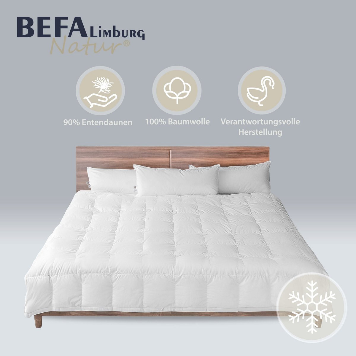 ❄️🛏️ Winter Daunendekbed – Heerlijk Warm Tijdens Koude Nachten