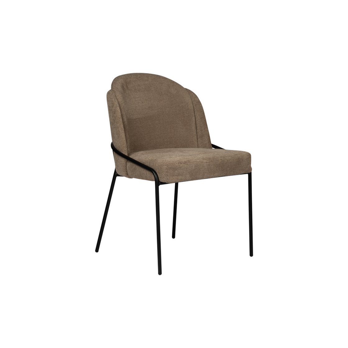 Fjord stoel Bruin (Set van 2) - Chic Choice