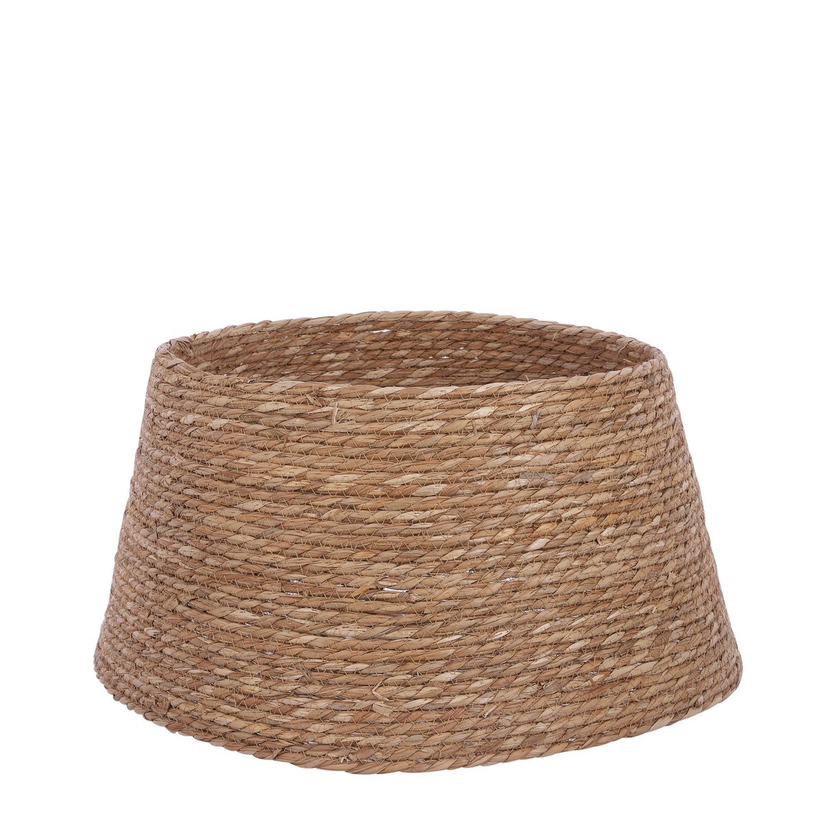 Kerstboomrok - H26 x Ø50 cm - Zeegras - Naturel Bruin