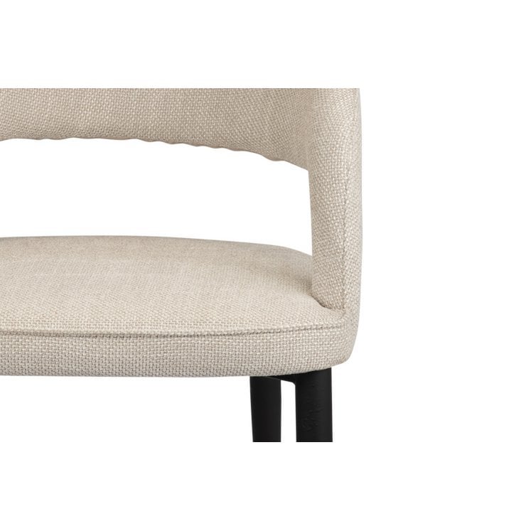 Tusk Stoel Beige (Brandvertragend) (Set van 2) - Chic Choice