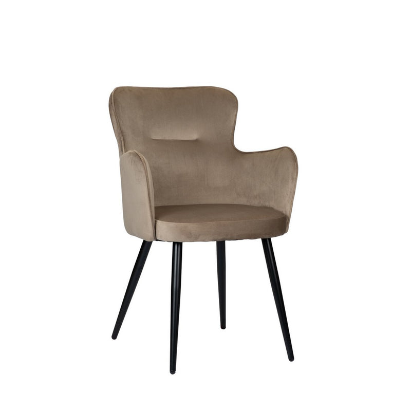 Oorfauteuil zandwit (Set van 2) - Chic Choice