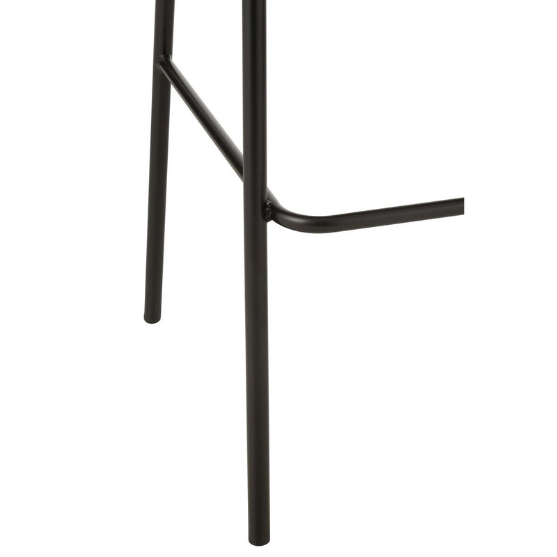 J-Line Barstoel Lone Multiplex/Metaal Bruin/Beige - Chic Choice