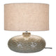 Oldham Tafellamp - Oldham Tafellamp, groen keramiek met lampenkap - Chic Choice