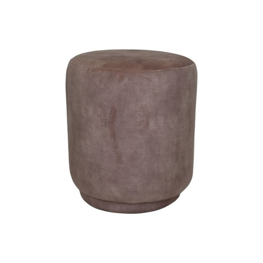 Poef Otto - 37x37x44 - Hendel - adore 10 - Fluweel - Chic Choice