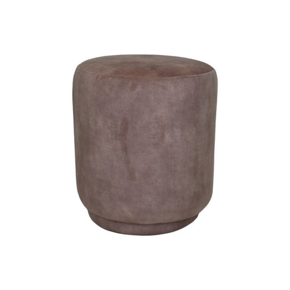 Poef Otto - 37x37x44 - Hendel - adore 10 - Fluweel - Chic Choice