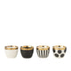 J-Line Doos Van 4 Kopjes Keramiek Mix - Chic Choice