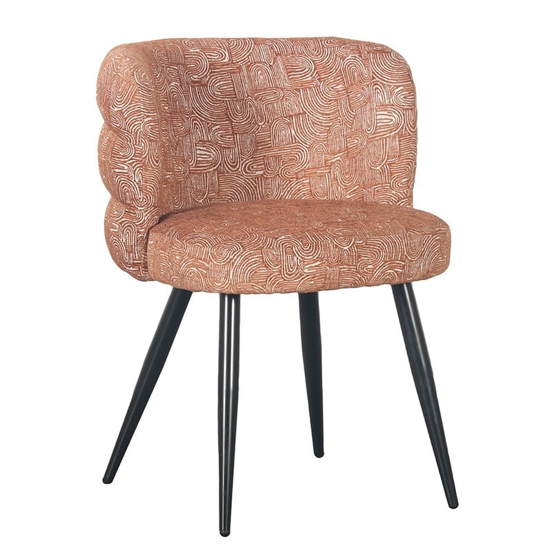 Cloud Stoel Safiya Terracotta (Set van 2) - Chic Choice