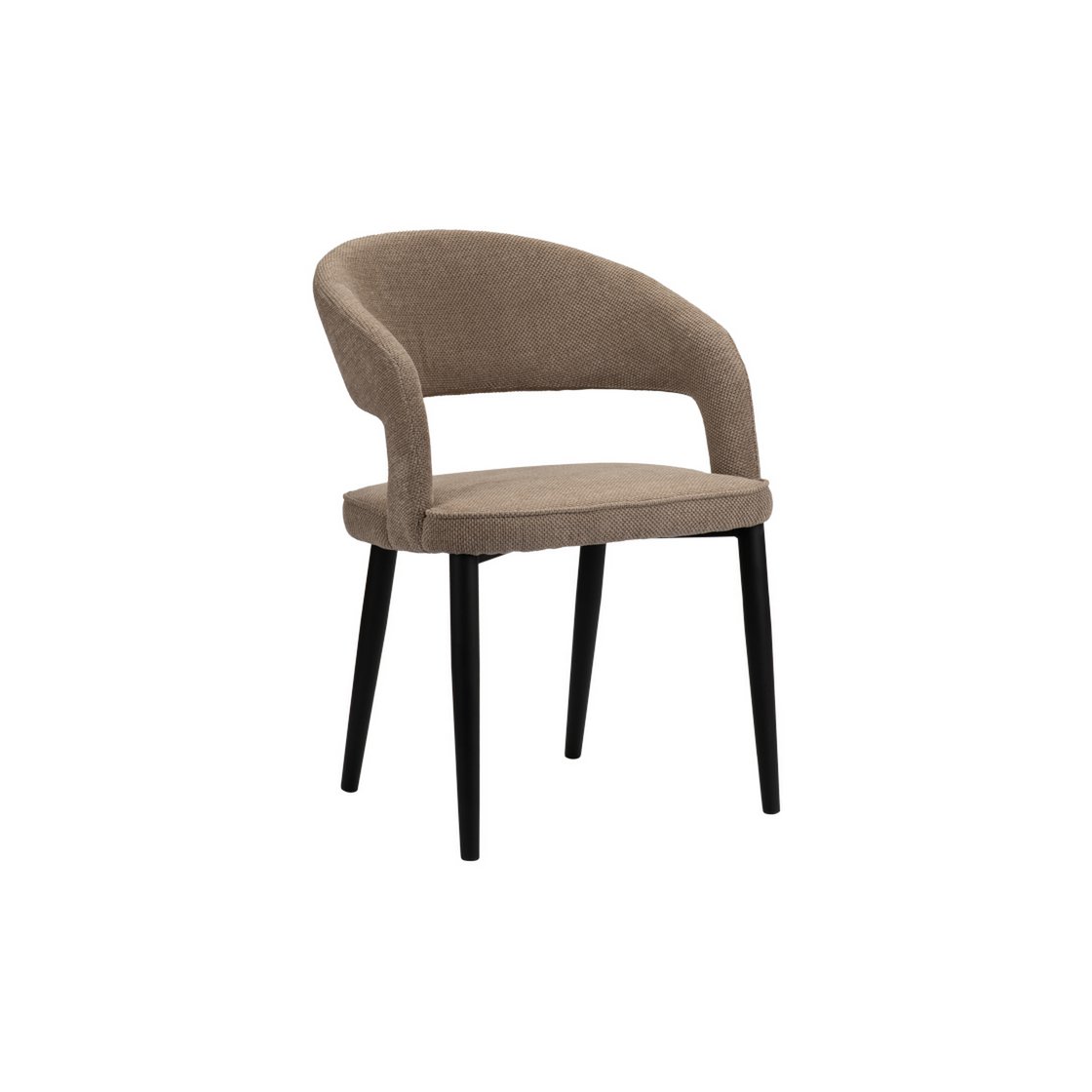 Tusk Stoel Bruin (Brandvertragend) (Set van 2) - Chic Choice