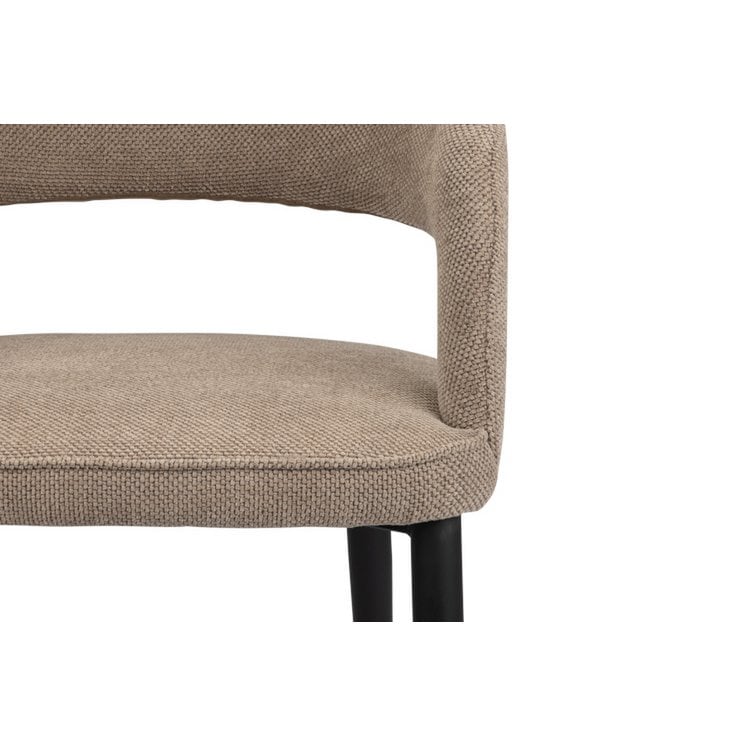 Tusk Stoel Bruin (Brandvertragend) (Set van 2) - Chic Choice