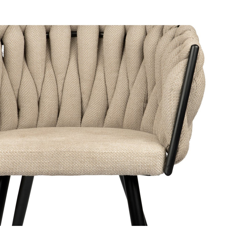 Wave stoel beige (Set van 2) - Chic Choice