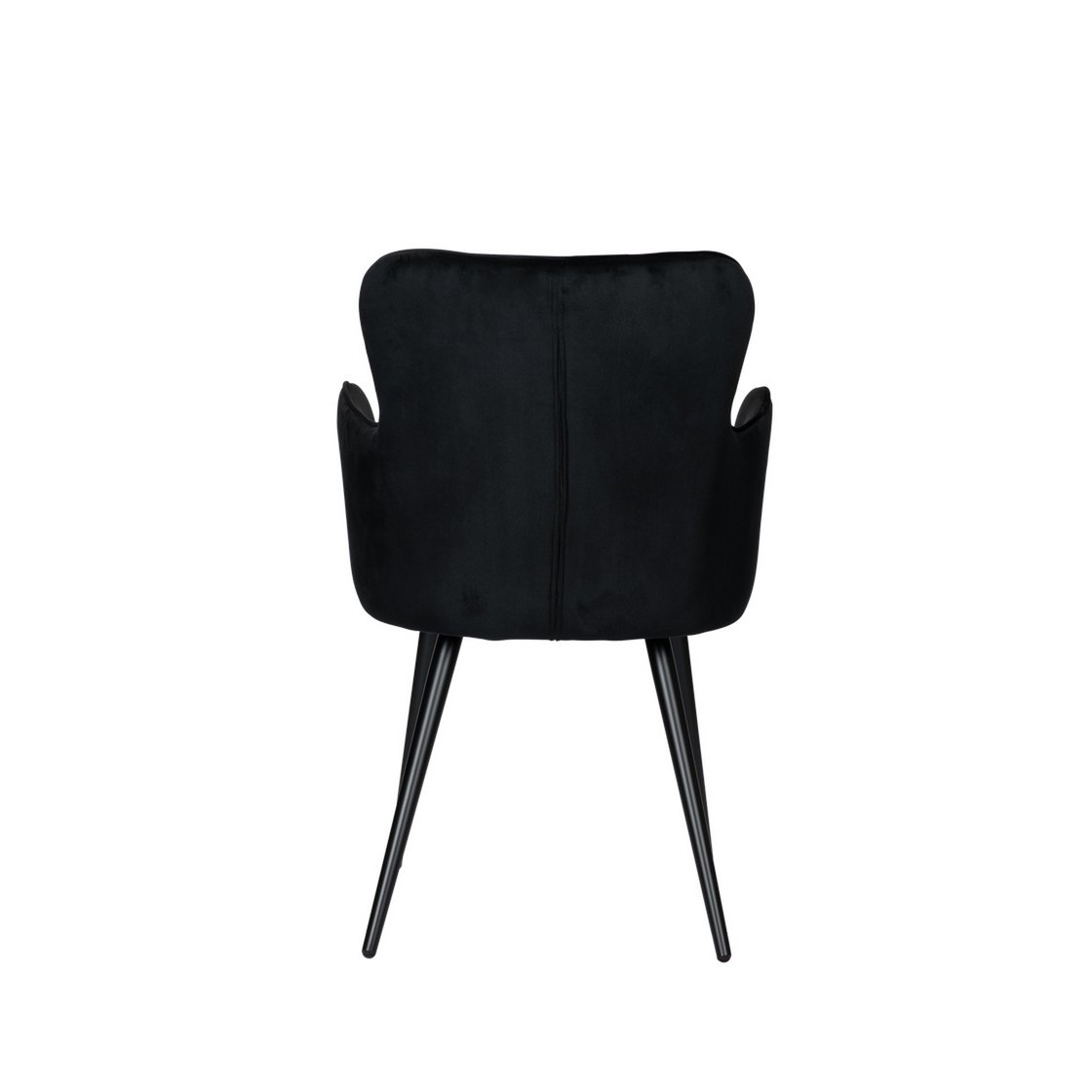 Vleugelstoel zwart (Set van 2) - Chic Choice