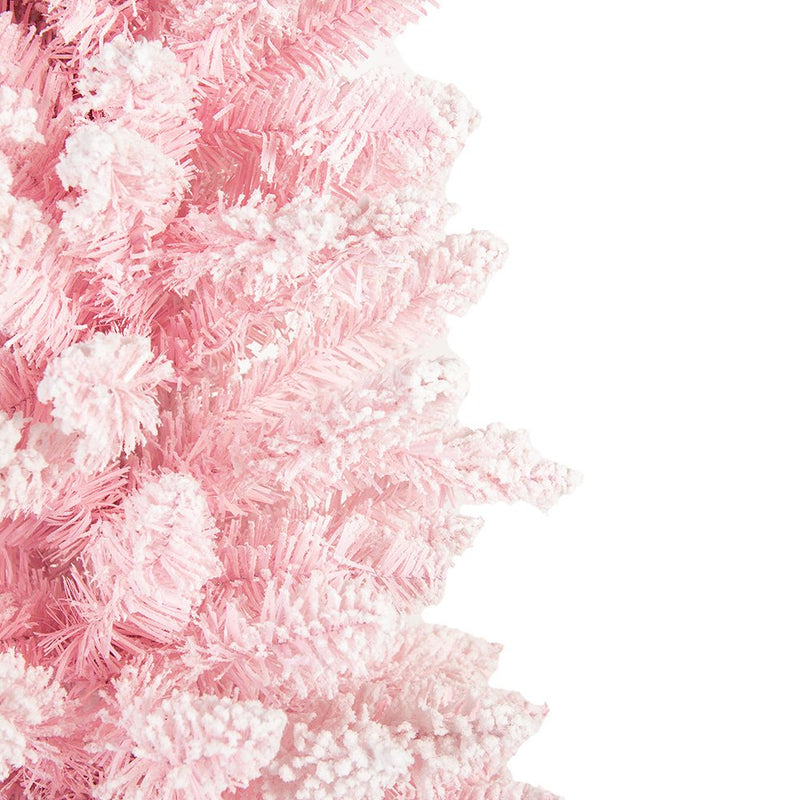 Kerstboom Roze, Kunststof 45x45x120 cm