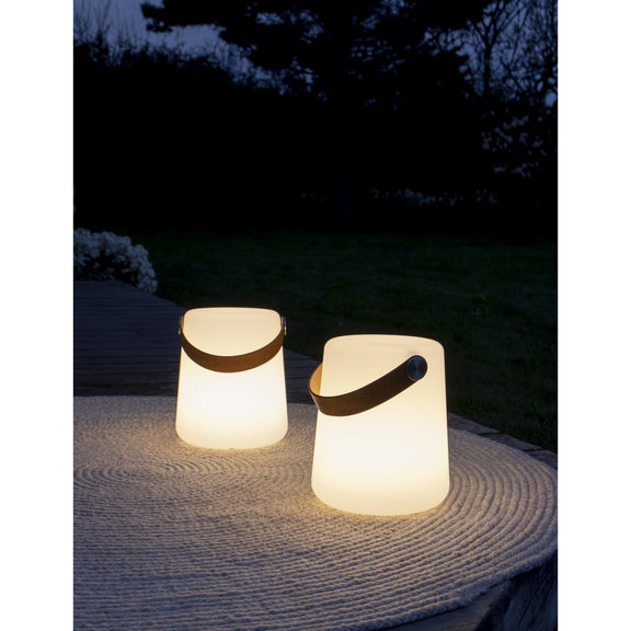 Bristol LED-lamp - Wit, PP, 17x17x21 cm, Oplaadbaar - Chic Choice