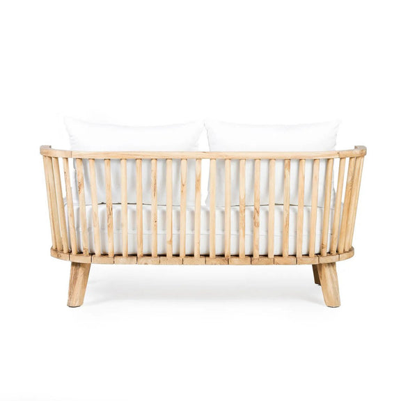 De Malawi Tweezitter - Natuurlijk Wit - Chic Choice
