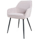Eetkamerstoel Fenna – Bouclé – Naturel - Chic Choice