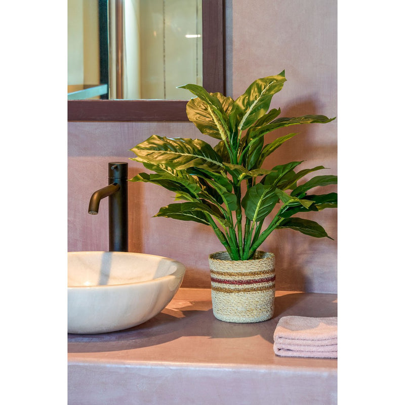 Evergreen Kunstplant in Bloempot Stan - H49 x Ø40 cm - Groen - Chic Choice