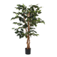 Ficus Kunstplant - H110 x Ø65 cm - Groen - Chic Choice