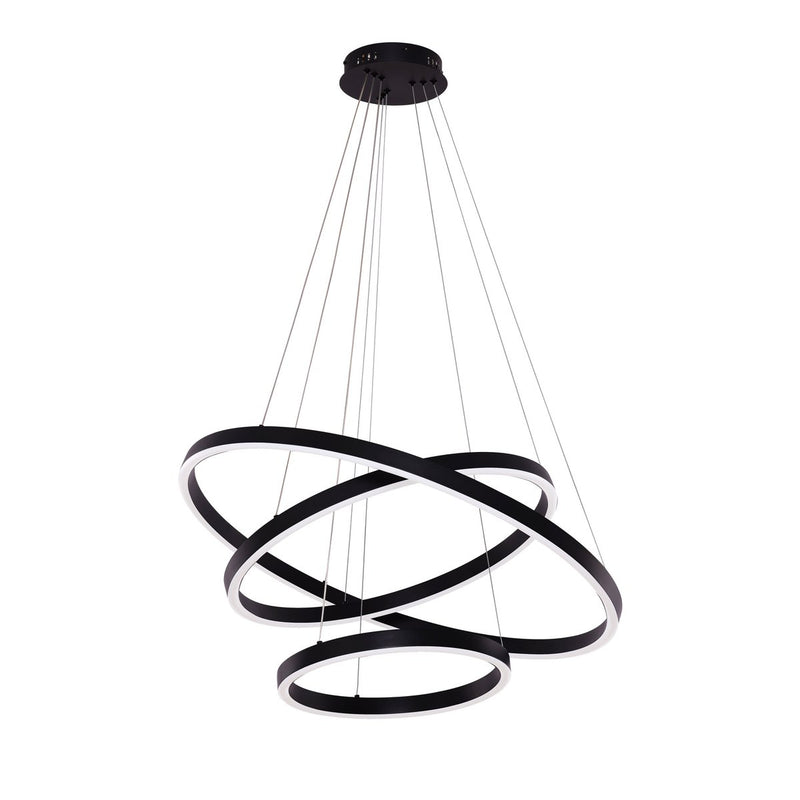 Hanglamp Neo Black | 3-Ring 40+60+80cm - Chic Choice