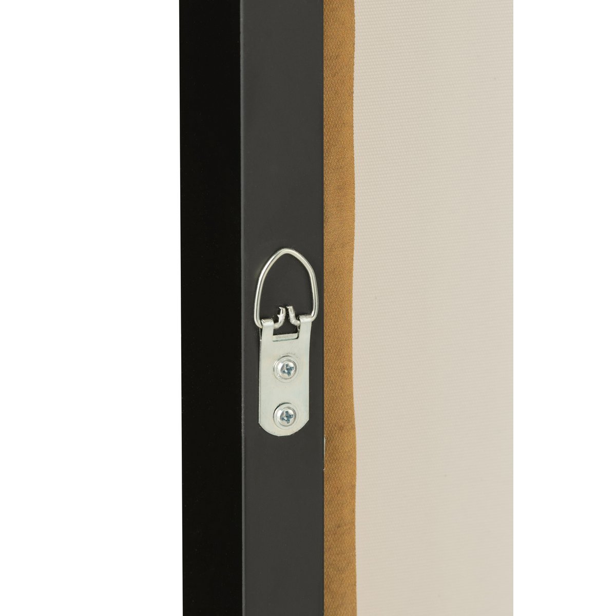 J-Line Kader Vrouw Bloemen Canvas/Hout Mix - Chic Choice