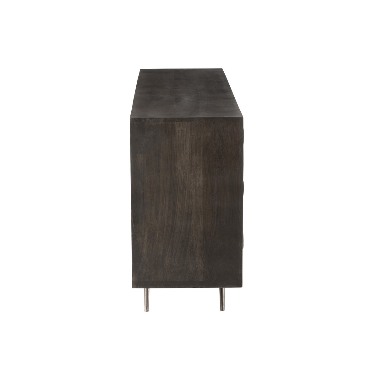 J-line kast Laag Etnisch 2 deuren + 6 laden - hout - bruin - Chic Choice