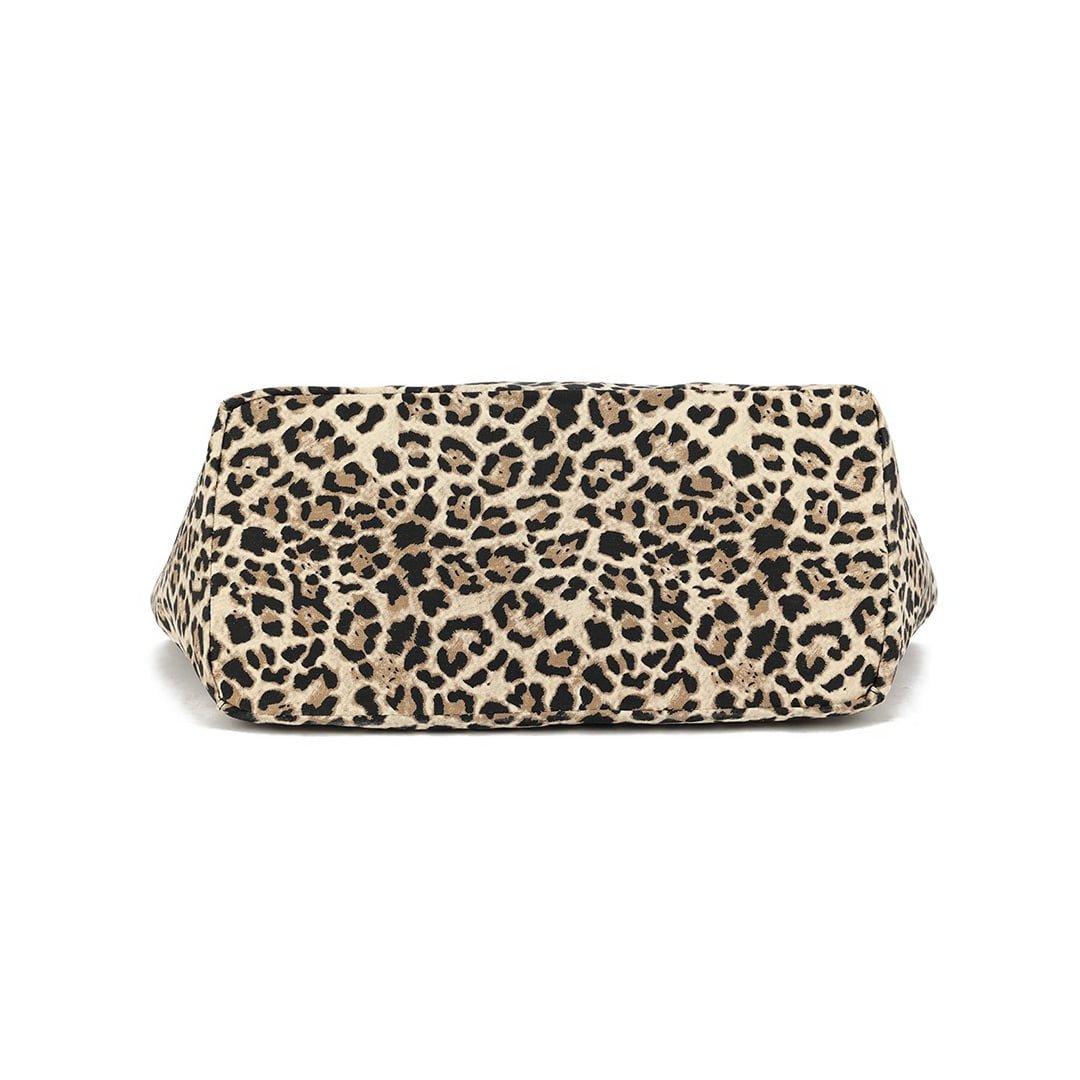Kunslederen handtas | Panter | 80149 - Chic Choice