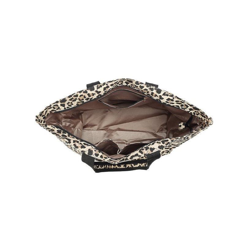 Kunslederen handtas | Panter | 80149 - Chic Choice