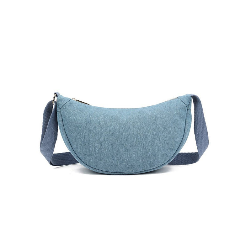 Kunstlederen Schoudertas | 40073 | Jeans - Chic Choice