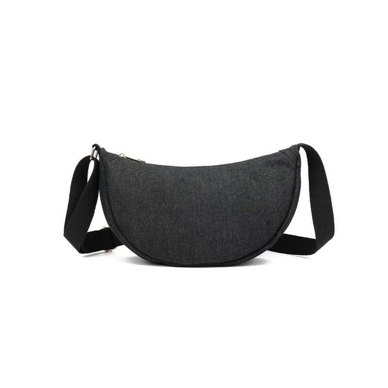 Kunstlederen Schoudertas | 40073 | Jeans - Chic Choice