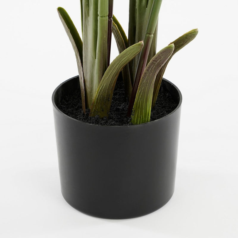 Kunstplant Bananenboom - H120 x Ø30 - Groen - Chic Choice