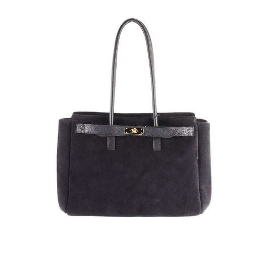 Lederen handtas | Suède | 552346 - Chic Choice