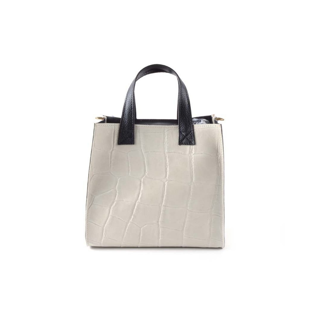 Leren handtas | Vierkant -Mat | 552572 - Chic Choice