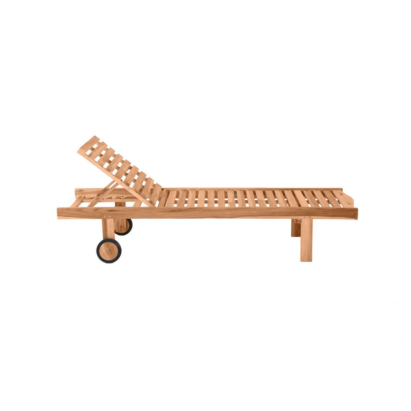 Ligstoel, teak - Chic Choice