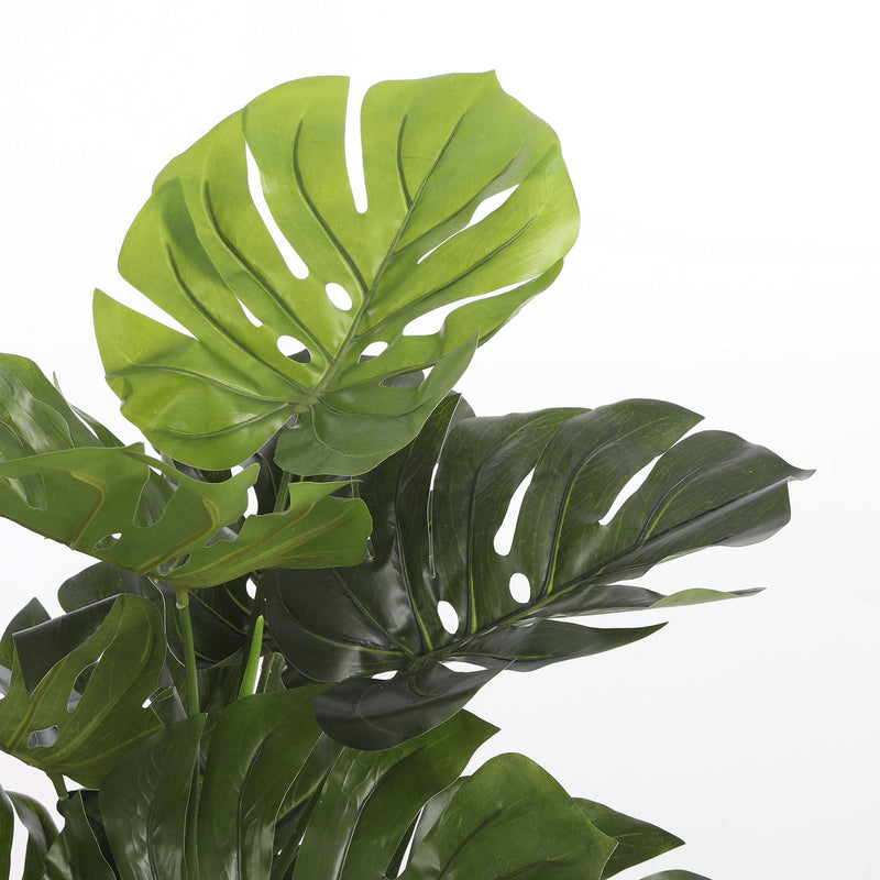 Monstera Kunstplant - H100 x Ø75 cm - Groen - Chic Choice