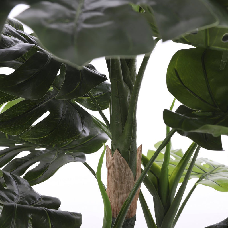 Monstera Kunstplant - H140 x Ø80 cm - Groen - Chic Choice