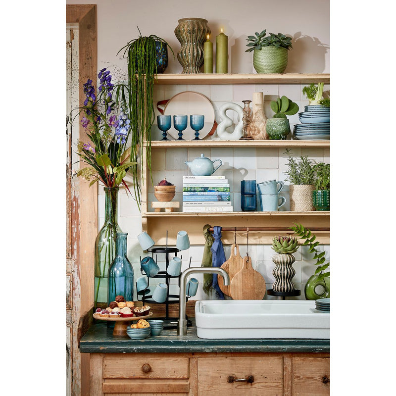 Pippa Vaas - H32 x Ø21 cm - Keramiek - Groen - Chic Choice