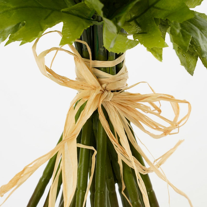 Ranonkels Kunstbloemen Boeket - H35 x Ø26 cm - Oranje - Chic Choice