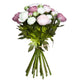 Ranonkels Kunstbloemen Boeket - H35 x Ø26 cm - Roze - Chic Choice