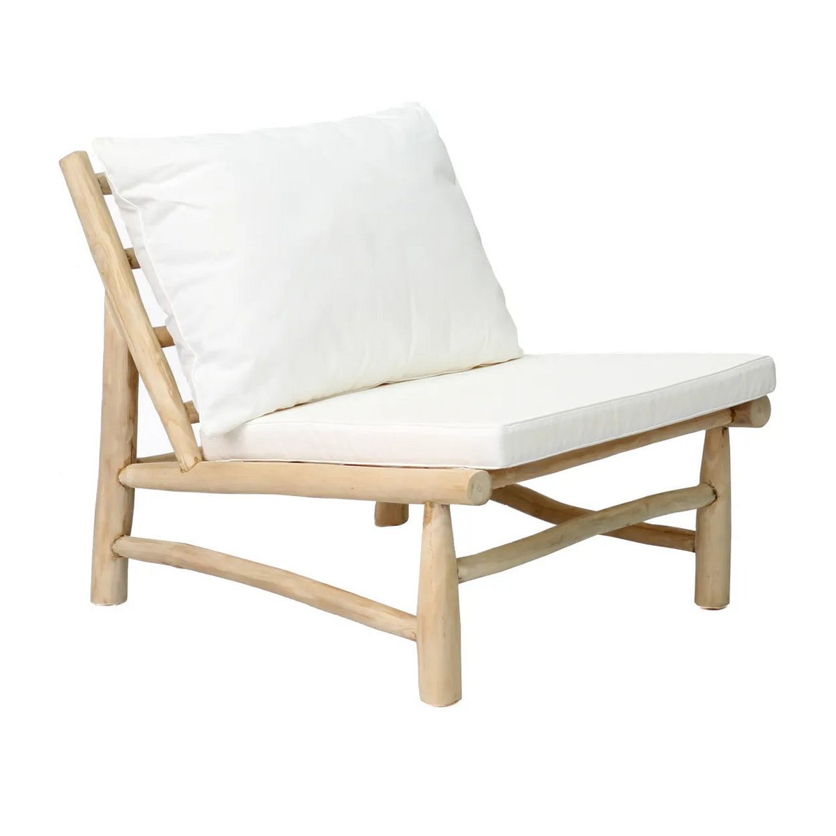 The Island One Seater - Natuurlijk wit - Chic Choice