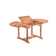 Tuintafel, 120 cm rond, uitschuifbaar, teak - Chic Choice