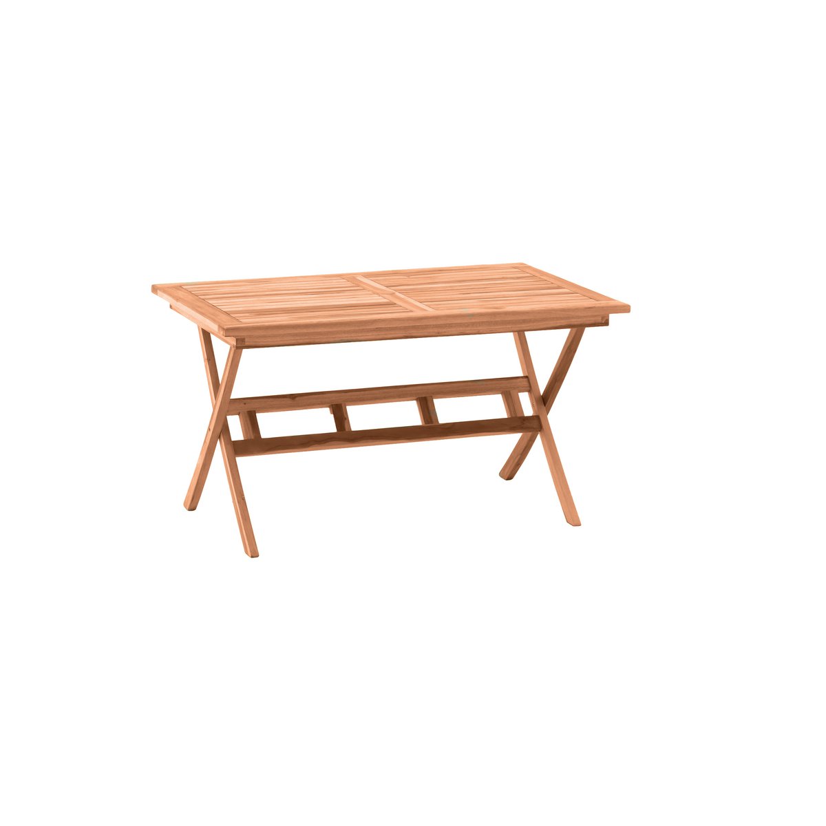 Tuintafel 135x85 cm, teak - Chic Choice